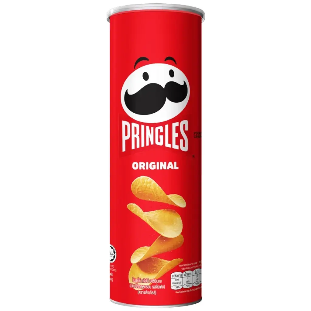 PRINGLES POTATO CRISPS ORIGINAL KLG 107g
