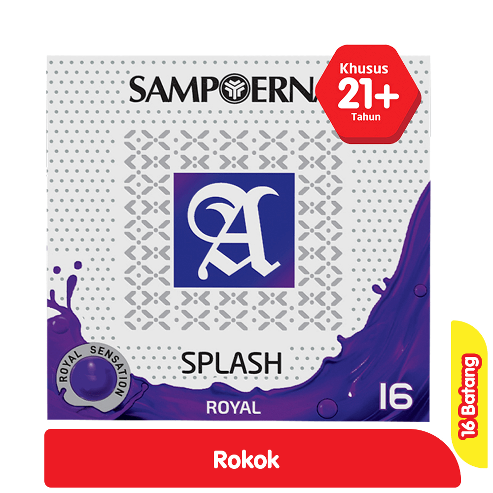 Sampoerna Splash Royal Rokok 16'