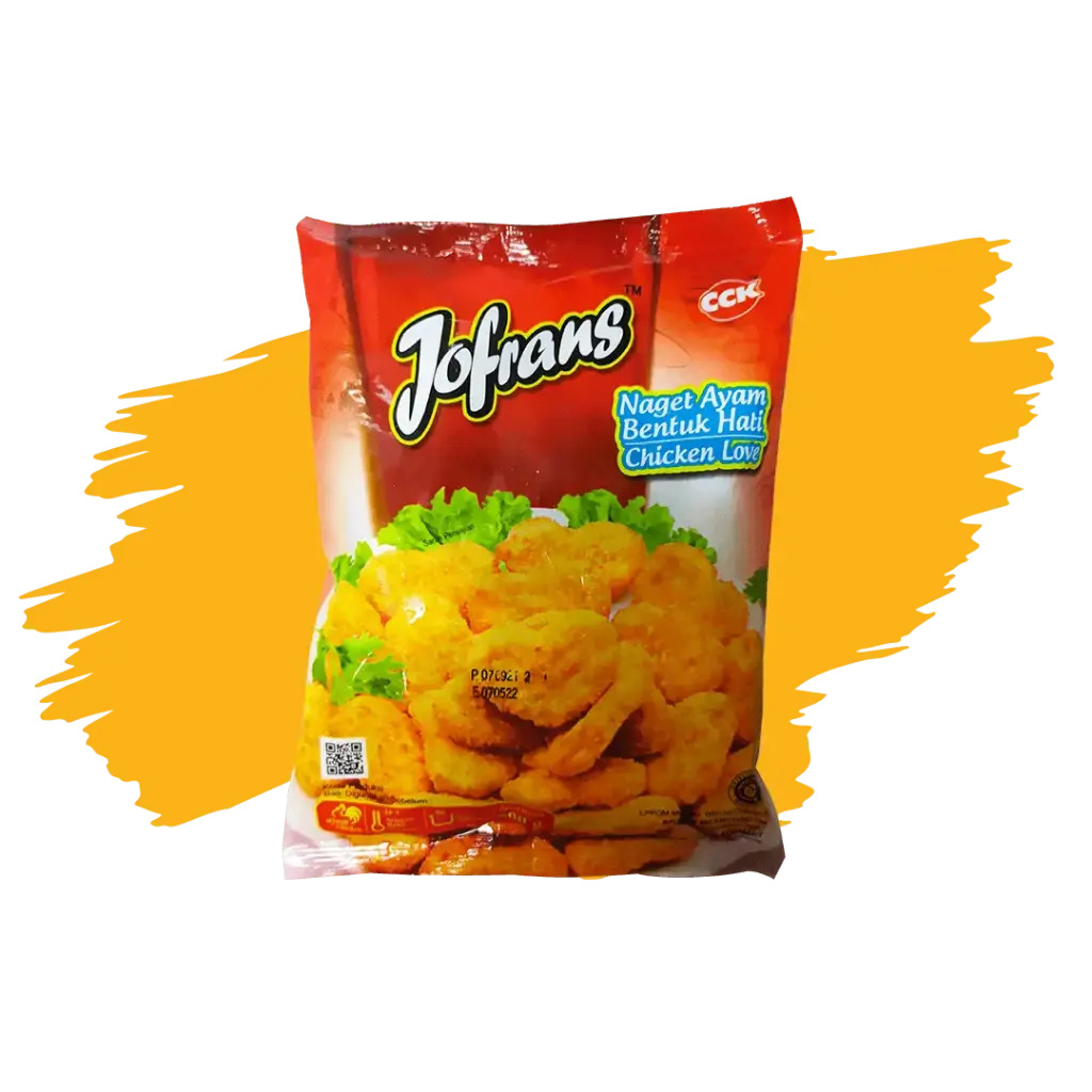 Jofrans Nugget Ayam 500Gr (HATI)