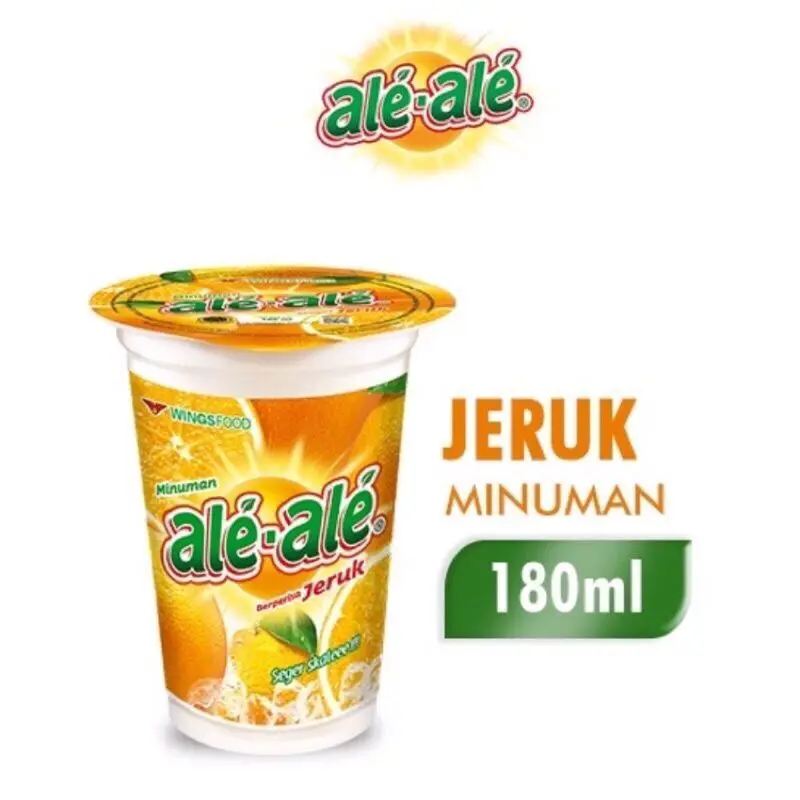ALE-ALE JUICE ORANGE CUP 180 ML
