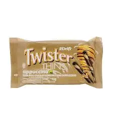 TWISTER THINS CAPPUCCINO 15 GR