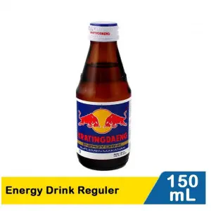 [1936] KRATINGDAENG ENERGY DRINK REGULER BTL 150mL