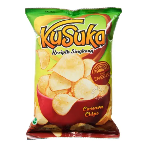 [1950] KUSUKA KERIPIK SINGKONG BARBEQUE PCK 60g