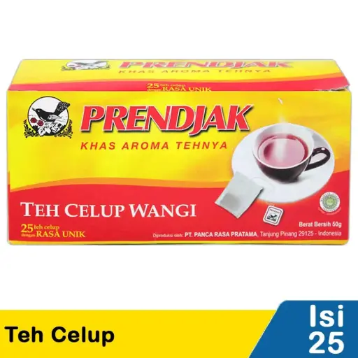 [2918] PRENDJAK TEH CELUP 25'S BOX