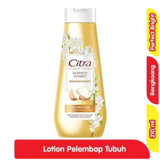 [4174] CITRA HBL PERFECT BRIGHT BENGKOANG 210ML 