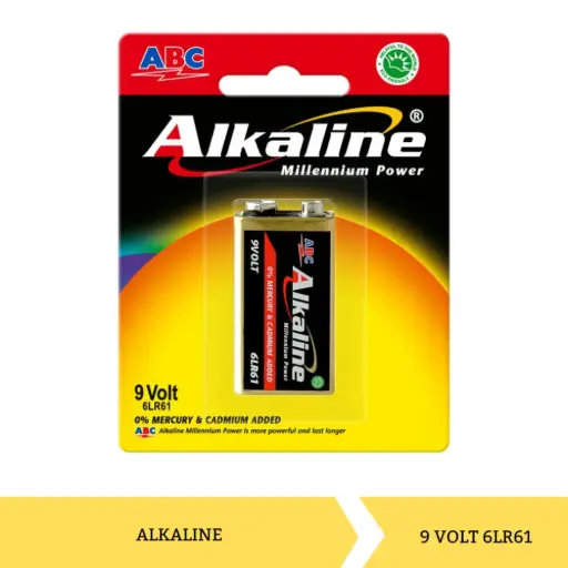 [5131] ABC Alkaline Baterai 9V 6LR61