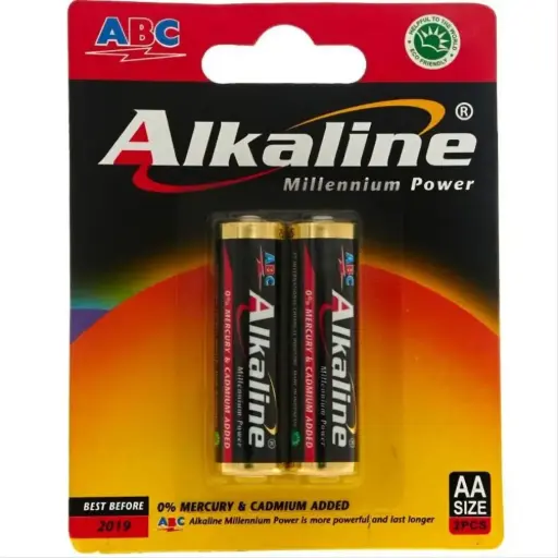 [5133] ABC Alkaline Baterai AA Millenium Power LR-06 2 pcs