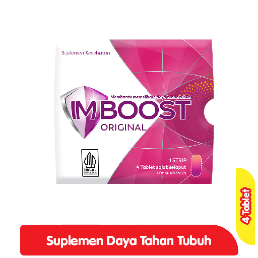 [6044] Imboost Original Suplemen Daya Tahan Tubuh 10 Tablet