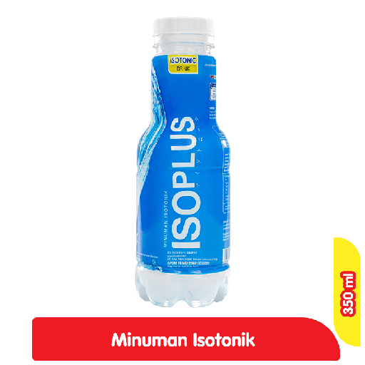 [6056] ISOPLUS MINUMAN ISOTONIK BOTOL 350 ML