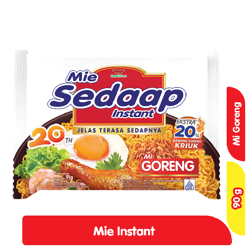[7776] SEDAP MI INSTAN GORENG 90 GR