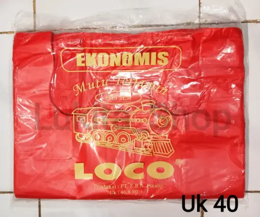 PLASTIK COCO 40 MERAH