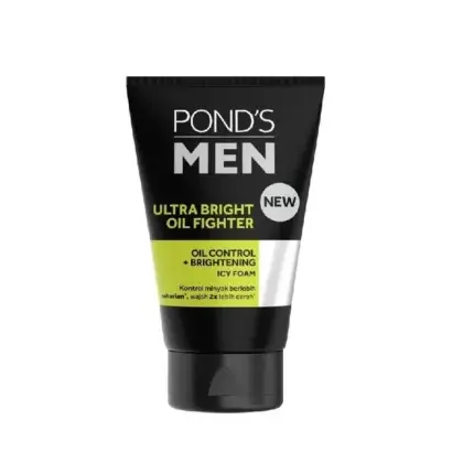 PONDS FOR MEN OIL CONTROL & BRIGHTENING FACE WASH 50 GR