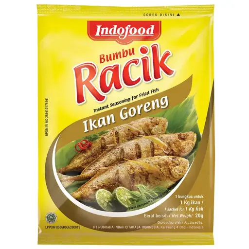 INDOFOOD RACIK BUMBU IKAN GORENG 20 GR ISI 10 SCH