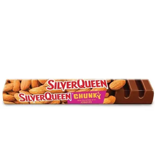SILVERQUEEN BAR CHUNKY CASHEW 85