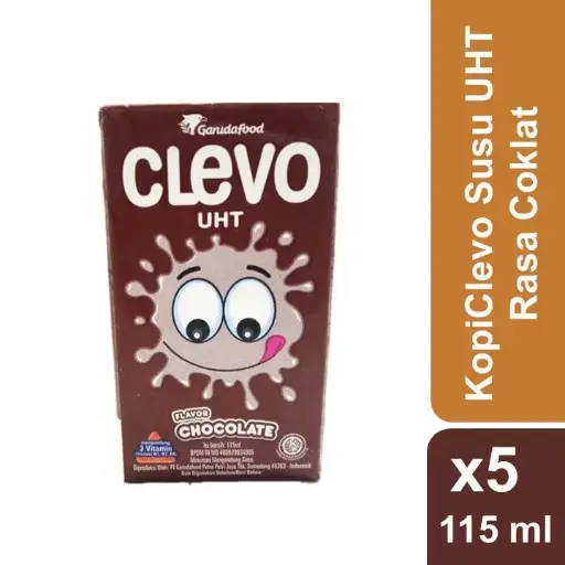 SUSU UHT CLEVO COKLAT 115ml