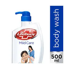 DIS BODY WASH LIFEBOUY MILDCARE BTL UK 500ML
